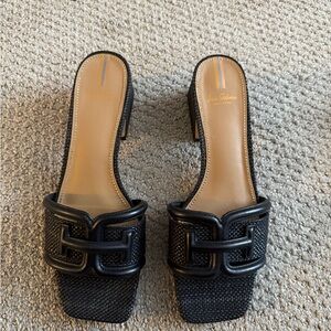 Sam Edelman Black Heeled Sandals